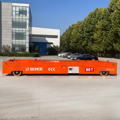 China Concrete Structure Battery Transfer Cart 60T Battery Transfer Trolley for sale