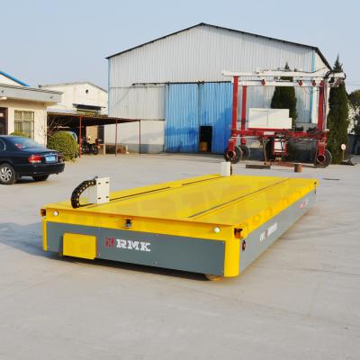 China 35 Tons Trackless Transfer Cart Rubber Tyred Transport Vehicles for sale
