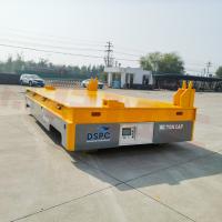Quality 80T Trackless Transfer Trolley Factory Workpiece Agv Transfer Cart for sale