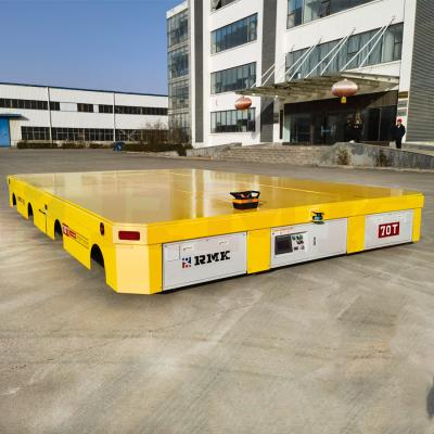China 70 Tons Trackless Transfer Cart Omnidirectional Material Handling Cart for sale
