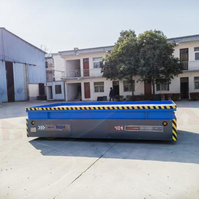 China Mould Battery Powered Transfer Cart 40T Coil Transfer Car for sale