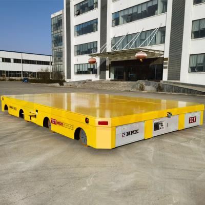 China 70 Tons Billet Material Cart Remote Control Battery Powered Transfer Cart for sale
