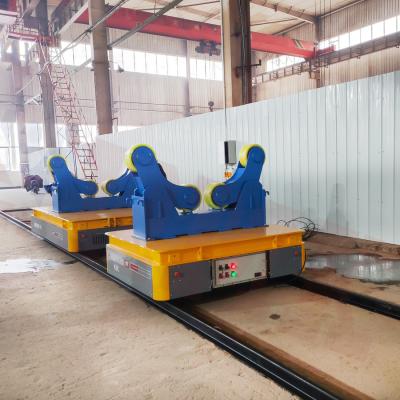 China 35T Rail Trailer Low Voltage Power Supply Rail Transfer Cart for sale