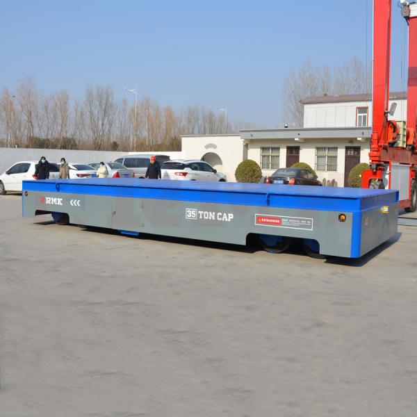 Quality 25 Tons Trackless Transfer Cart Electric Trolley Cross Car for sale