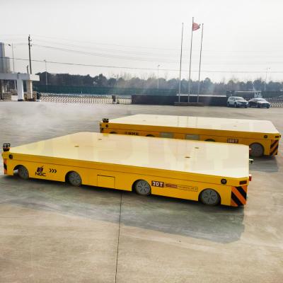 China 160T Omnidirectional Mobile Transfer Cart For Material Handling for sale