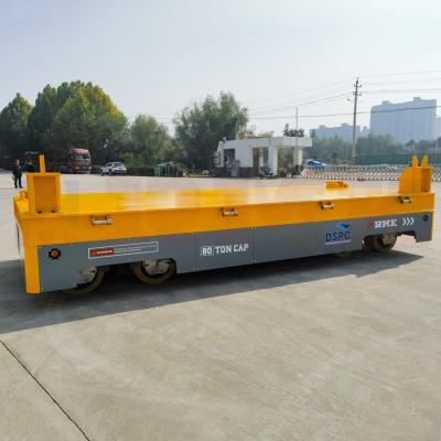 China 80T Battery Transfer Cart Manufacturing Industry Transfer Trolley for sale