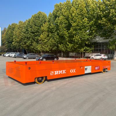 China Steel Beam 60T Industrial Trailers High Speed Large Table Electric for sale