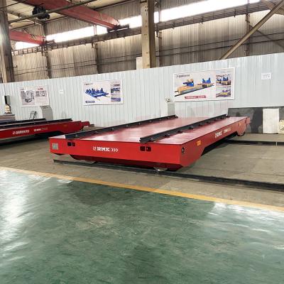 China Manufacture Plant Rail Transfer Cart 25 Tons Motorized Rail Cart for sale