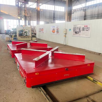 China Automated RGV Rail Transfer Carts Heavy Die Transfer Trailers for sale