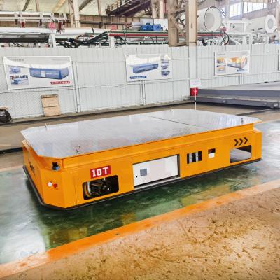 Китай Heavy Duty  10T Die Battery Operated Trackless Transfer Cart продается