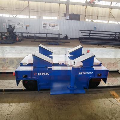 China Battery Powered Coil Transfer Cart 1-500 Ton Rail Transfer Cart for sale
