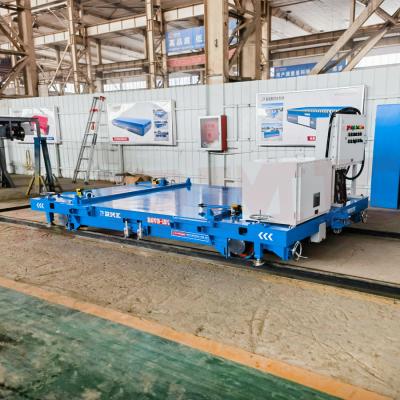 China 15 Tons RGV Explosion-Proof Rail Transfer Cart  Electric Transfer Cart for sale