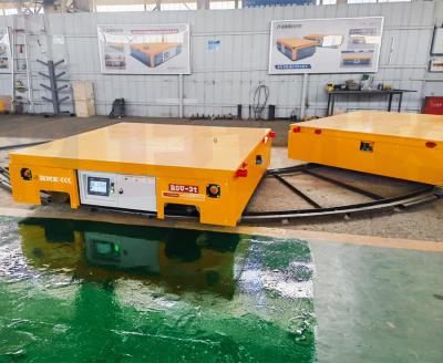 Китай Automatic Heavy Load Remote Control 3 Tons Material Rail Transfer Cart продается