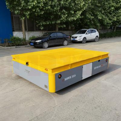 China Heavy Load Battery Powered Industrial Transfer Cart For Transformer Handling en venta