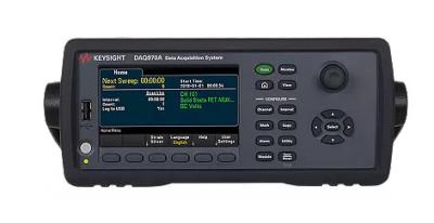 China Keysight DAQ970A Data Acquisition System Three-Slot Mainframe Built-In 6.5 Digit DMM for sale