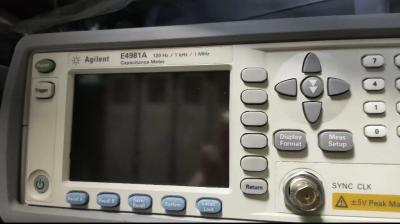 China Tested In Full Working Condutions Keysight Agilent E4981A Capacitance Meter Precision LCR Meter en venta