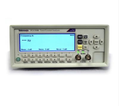 China Tested Pre-Owned Tektronix  FCA3100 Frequency Counter/ Timer 300MHz 50 Ps Std Timebase en venta