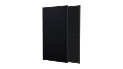 China 420W Monocrystalline PV Module Black Mono Facial Solar Panel for sale