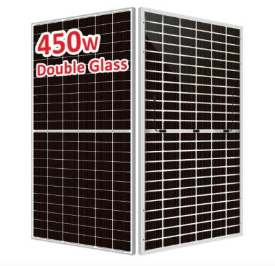 China 410w 450w HJT Mono PV-module Monokristallijne fotovoltaïsche OEM Te koop