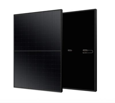 Chine Système de panneau noir photovoltaïque de 1650 mm x 992 mm x 35 mm pour des performances optimales à vendre