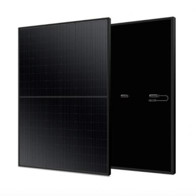 中国 IP67 400ワットPVのパネル415W 420Wすべての黒い太陽電池パネルのアルミ合金 フレーム 販売のため