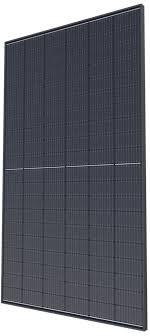 China 380 W 400 W 420 W Módulo fotovoltaico mono totalmente preto Célula solar de meio corte à venda