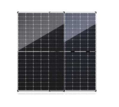 China Schwarzer Bifacial Bifacial Monosonnenkollektor des Sonnenkollektor-430 des Watt-435W zu verkaufen