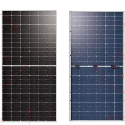 China célula solar solar do módulo 182mm de 545W HJT painel solar de 550 watts à venda