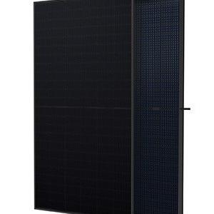 China Black Bifacial Double Glass Module 445W Monocrystalline Solar Panel for sale