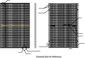 中国 String Inverter Flexible PV Solar Panels For Ground Mounting System 販売のため