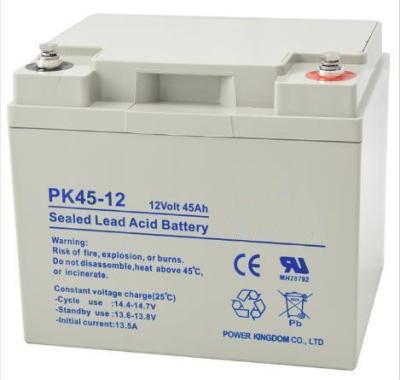 China Deep Cycle Sealed Lead Acid Battery12v - 45ah  13.8kg Full Charged Battery for sale