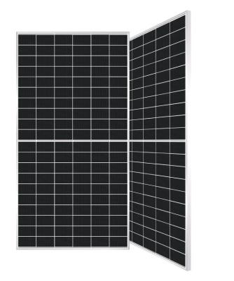 China 120cell HJT PV Module Bifacial Half Cell Double Glass Solar Panel 625w~645w for sale