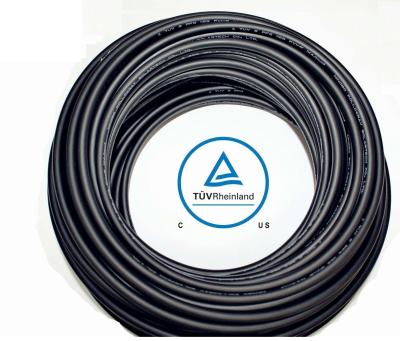 China 2.5mm Pure Copper Wire Dc Ac Solar Cable With TUV Certificate Solar Panel System Parts for sale