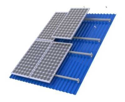 China Roof mounting solar panel long warranty solar bracket for sale
