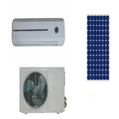 China On Grid Hybrid Solar Powered Air Conditioner 12000btu  775*260*210mm for sale