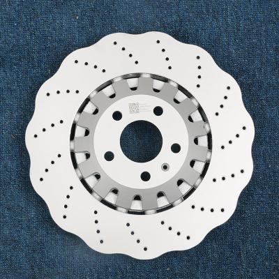 China Cross Drilled High Performance Brake Discs for sale
