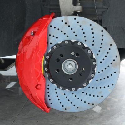 China AK 10N 10 Piston G500 Mercedes Benz Red Brake Calipers for sale