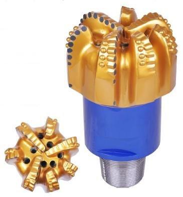 China 9 Blades PDC Drill Bit Matrix Body For Petroleum Industry for sale