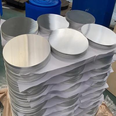 Китай Подгоняйте круг дисков серебряной глубинной вытяжки алюминиевый для закручивать продается