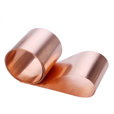 China Beryllium Copper Pure Copper Strip Coil 0.05mm 0.02mm for sale