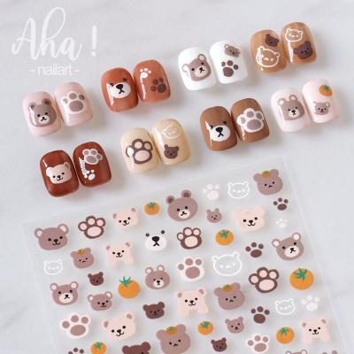 China Fashion 2d non-toxic nail decoration hot sale Art Transfer Printing beauty nail stickers for nail art for sale