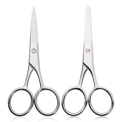 China Right Handed Scissors Beauty Scissors Stainless Steel Manicure Eyebrow Nail Cuticle Cutting Scissors for sale