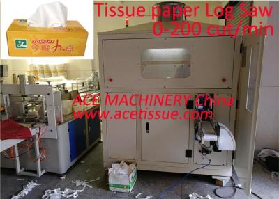 China Z Fold Towel Tissue Paper Cutting Machine 200 Cut/Minute Servo Control à venda