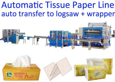 China Interfold Facial Tissue Paper Making Machine for sale
