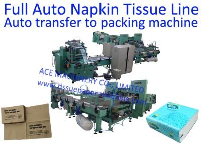 China 2 Lanes Folder Tissue Paper Manufacturing Machine for sale