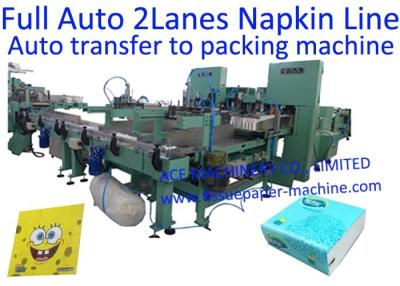 China Mini máquina de la fabricación del papel seda de 2 carriles del plegamiento mecánico en venta