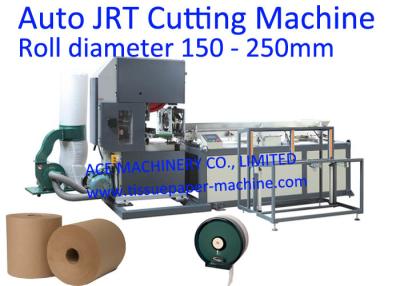 China Automatic Cut Length 500mm Toilet Roll Making Machine for sale
