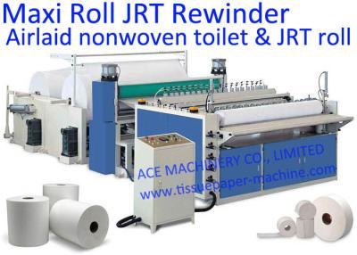 China On Line Slitter 300mm Jumbo Roll Toilet Paper Rewinding Machine for sale