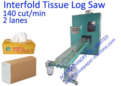 China 140 Cut / Min V Fold Paper Towel Making Machine for sale
