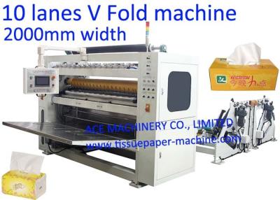 China 6 Lanes Facial Tissue Paper Machine for sale